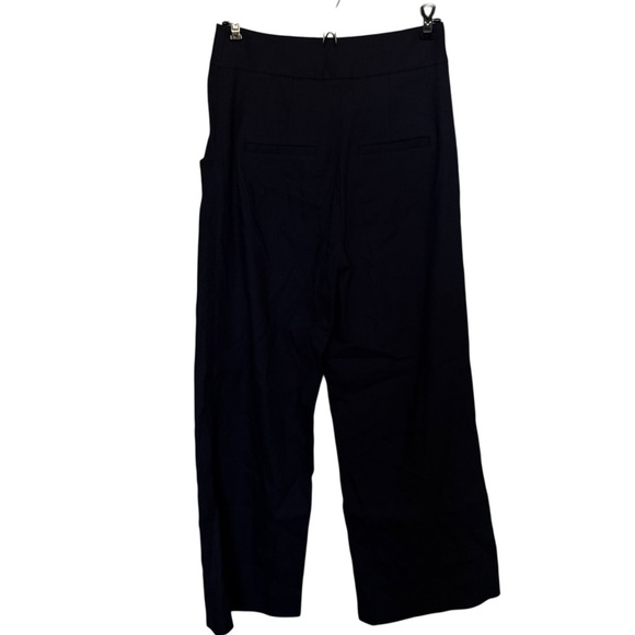 Veronica Beard Kuna Pleated Wide-Leg Crop Trouser - Picture 4 of 7